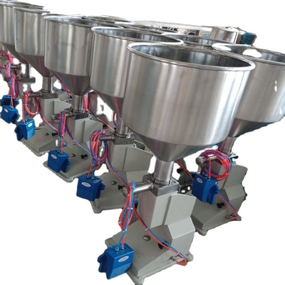 5-50 g Distância de enchimento Máquina de enchimento manual de pasta líquida pneumática semiautomática