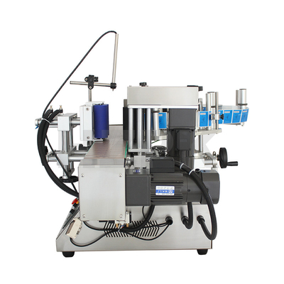 Rótulo sem esforço com a máquina automática auto-aderente redonda de rotulagem de garrafas de 130 kg