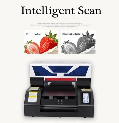 Impressora de jato de tinta LED UV automática de cama plana A3-19 personalizada para cartão de identificação de caixa de telefone inteligente