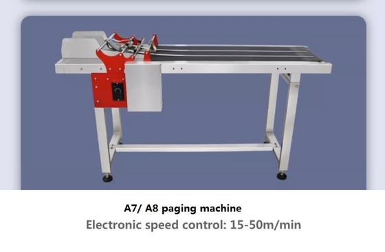 120w Alta Velocidade Impressora Datadora Automática Completa Codificador Usada Feeder Paging Machine com transportador