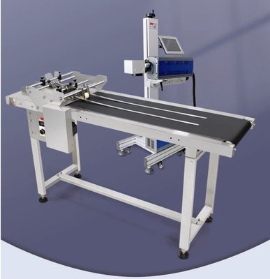 120w Alta Velocidade Impressora Datadora Automática Completa Codificador Usada Feeder Paging Machine com transportador