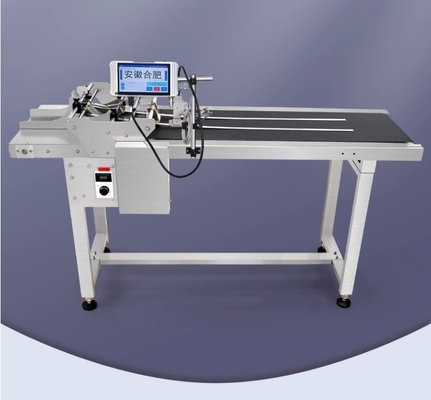 120w Alta Velocidade Impressora Datadora Automática Completa Codificador Usada Feeder Paging Machine com transportador
