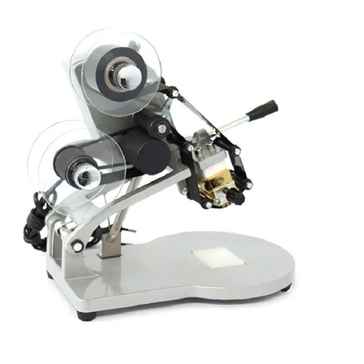 Máquina portátil de codificação de fita de pressão manual para 220V 50/60Hz Voltagem e tamanho de partícula 2 * 4mm