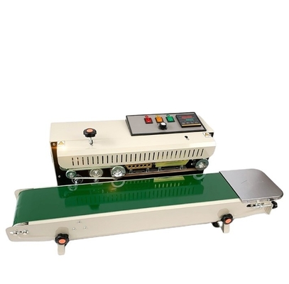 FR-990 Máquina de vedação térmica por banda contínua eletrónica para embalagens em película homologada CE