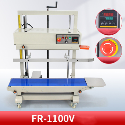 Eletrônico FR-1100V Automático Vertical Continuous Band Sealer para Big Bag Film de Plástico
