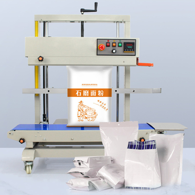 Eletrônico FR-1100V Automático Vertical Continuous Band Sealer para Big Bag Film de Plástico