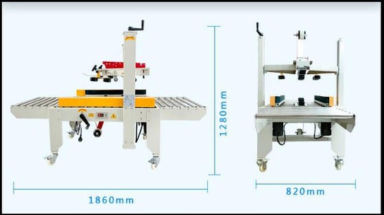 FXC-5050 Máquina de embalagem de cartuchos de fita transportadora de vedação automática para movimento suave