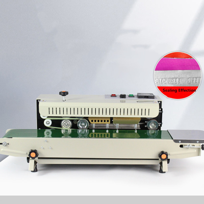 Velocidade FR-970 Sealer automático de banda contínua e máquina de vedação de sacos de plástico para vedação