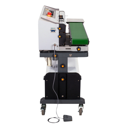 85 kg LF1080 Máquina de vedação de banda contínua comercial com vedação a vácuo 220V/50HZ