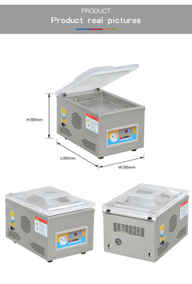 Pressão de vácuo final 1KPa DZ-300 Portátil Automático Industrial Food Sealer de vácuo
