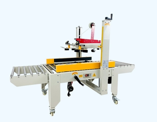 FXC-5050 Máquina de vedação de caixas de cartão com fita adesiva semi-automática para embalagens de caixas