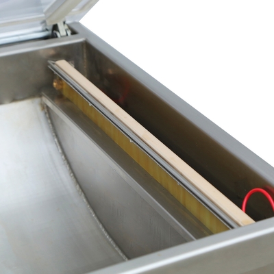 Máquina de vácuo de extensão de arco DZ-500/2E para embalagens de alimentos e largura de vedação de 10 mm