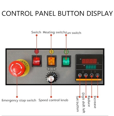 Tecidos Fácil de 220V/50HZ Automático Sealer de Banda Vertical Continuo para Saco de Plástico
