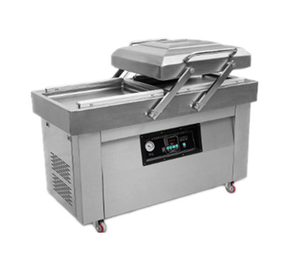 Material de embalagem de madeira Máquina de vedação a vácuo de alimentos DZ-700/2SB 70CM grandes câmaras duplas