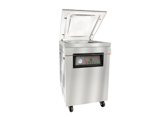Máquina de embalagem a vácuo 220/110V DZ-400 para frutos do mar Carne de peixe Carne de porco Carne de bovino e arroz