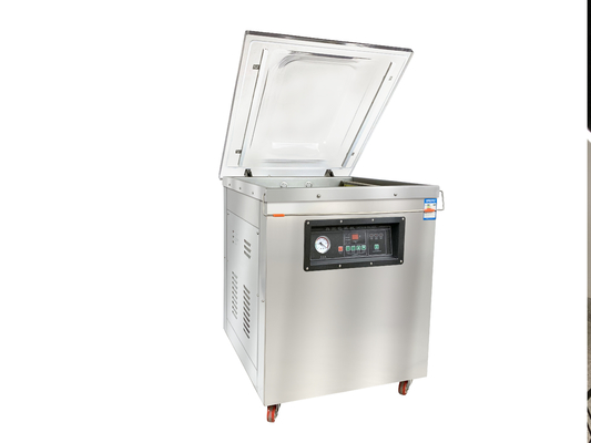 Máquina de embalagem a vácuo 220/110V DZ-400 para frutos do mar Carne de peixe Carne de porco Carne de bovino e arroz