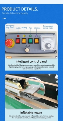 960*505* 960-1108MM Tamanho Máquina automática de vedação a vácuo com enchimento de gás de nitrogênio