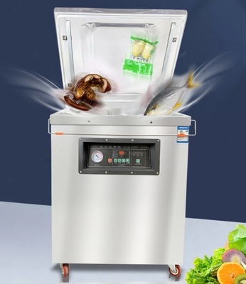 DZ-600 Máquina de embalagem a vácuo de câmara única para embalagem e conservação de alimentos