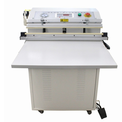 Máquina de vedação a vácuo de embalagem de carne a motor elétrico com design de uso fácil