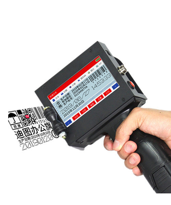 600DPI 25.4mm Smart Handheld Portable Batch Coding Machine Impressora a jato de tinta