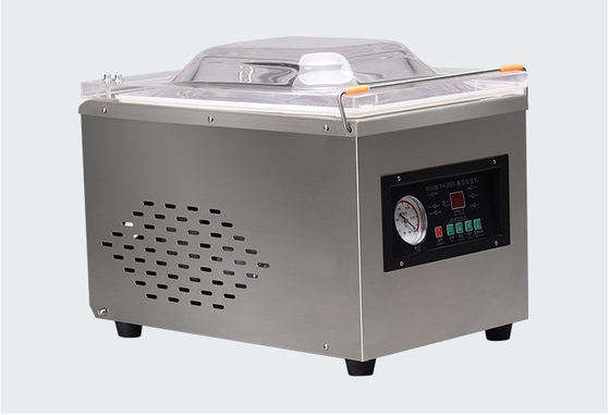 DZ-260 Máquina de vedação de vácuo de câmara única para conservação de alimentos