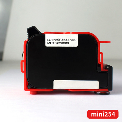 Mini máquina de impressão de garrafas de jato de tinta portátil para 12 mm de altura de impressão e 240 * 120 * 97 mm