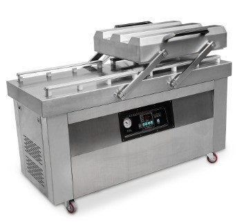 Máquina de embalagem a vácuo de frutas e vegetais de câmara dupla de 600x20 mm