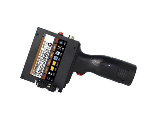 Impressora a jato de tinta portátil de tinta seca rápida de cor única para impressão de rolo a rolo 240*120*97mm