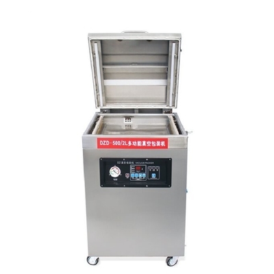 Máquina de embalagem a vácuo de alimentos industriais de câmara única de 500 mm para requisitos do cliente