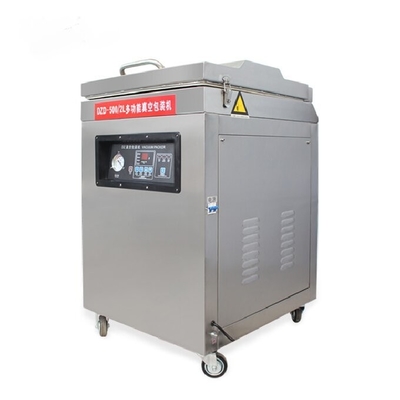 Máquina de embalagem a vácuo de alimentos industriais de câmara única de 500 mm para requisitos do cliente