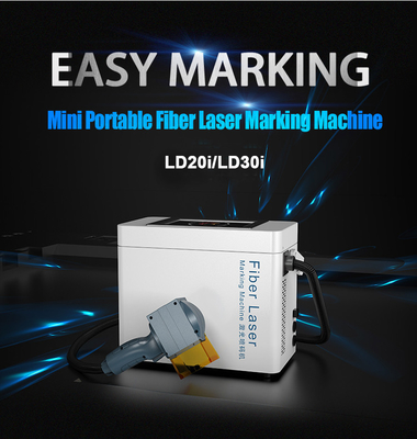 Max Power ≤ 300W Gravador laser de fibra portátil para soluções de marcação de data e logotipo