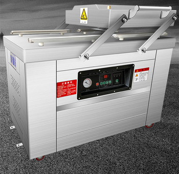 Máquina de vedação a vácuo a motor elétrico para alimentos e carnes Diâmetro L1050*W550*H1060mm