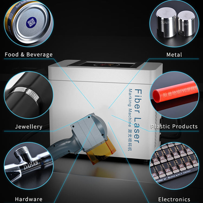 Modo de refrigeração Frigorífico a ar Máquina de impressão de data de validade a laser para bebidas alimentares compactas
