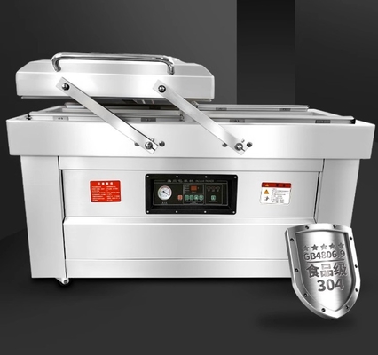 DZ-600/2SB Dupla Câmara Groove Food Saver Commercial Pump Vacuum Sealer para embalagens