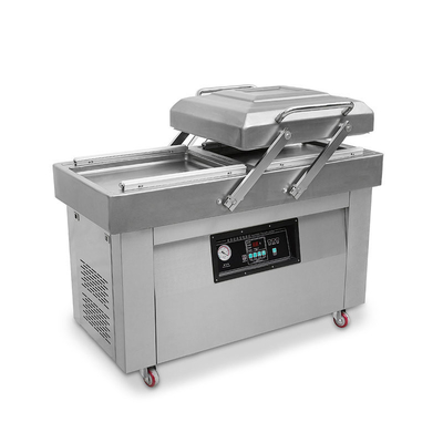 DZ-500 2SB Máquina de embalagem a vácuo semi-automática de câmara dupla para a indústria têxtil