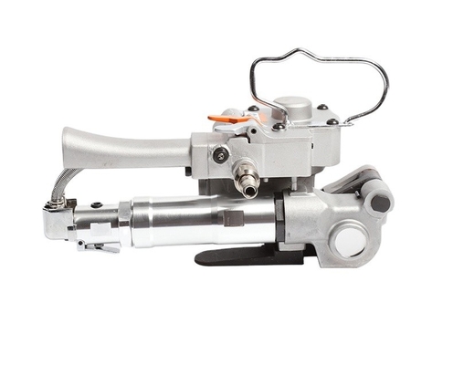 Máquina semiautomática pneumática de amarração de tiras de PP/PET para embalagem de caixas de 3,0 A