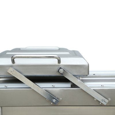 DZ-600 2SB Saco de plástico de câmara dupla Máquina de embalagem a vácuo para carne Máquina de vedação a vácuo para queijo