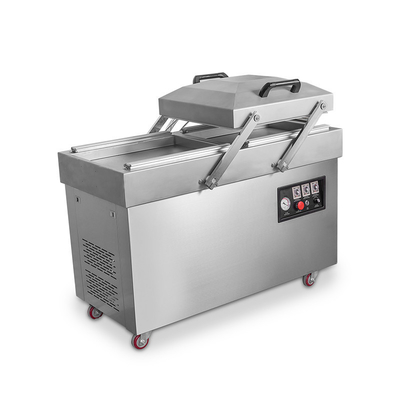 Tipo de embalagem Sacos DZ-400/2SB3 Máquina de vedação de embalagem a vácuo com ranhuras de câmara dupla