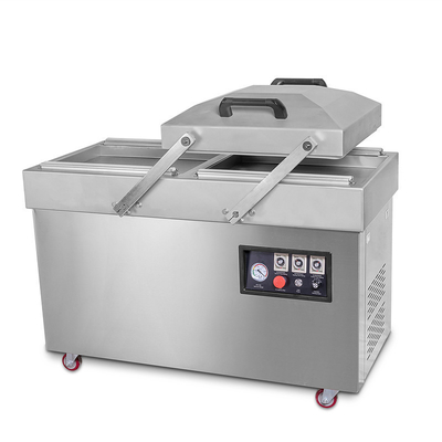 Tipo de embalagem Sacos DZ-400/2SB3 Máquina de vedação de embalagem a vácuo com ranhuras de câmara dupla