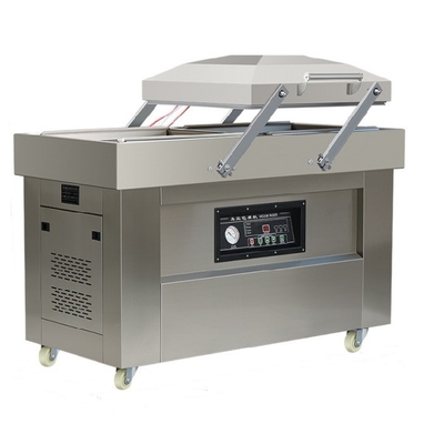 Tipo de embalagem Sacos DZ-400/2SB3 Máquina de vedação de embalagem a vácuo com ranhuras de câmara dupla
