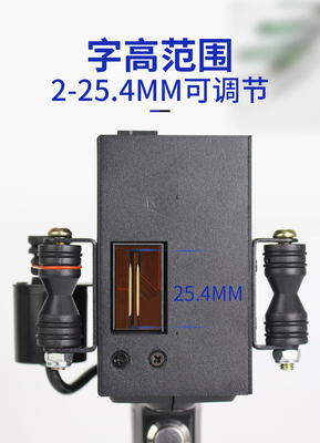 600dpi Printer de jato de tinta portátil com data de validade Arma para multi-linguagem em 240*120*97mm Tamanho