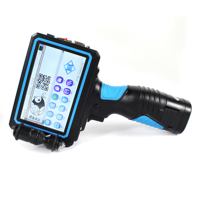 Impressora de jato de tinta portátil para código de barras QR