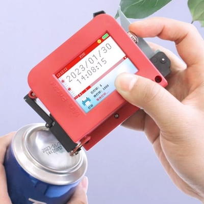 Impressora de jato de tinta de bolso portátil para bolsas de plástico