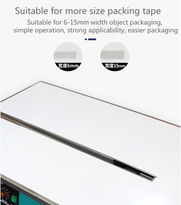 Máquina elétrica de fixação de tiras de mesa de baixo motor com mesa de cinto para beneficiar