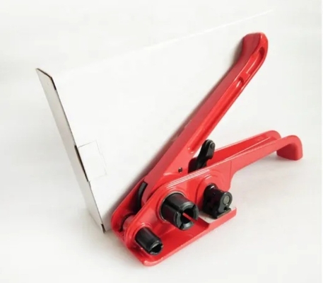 Red H19 Strapper Machine Strap de plástico Manual de embalagem ferramenta de tensão para PP PET Strap