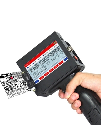 25.4mm Impressora portátil de codificação por lotes Máquina de impressão portátil de jato de tinta Impressora de arma Tipo TIJ Impressora