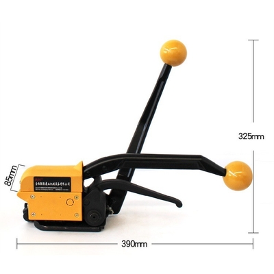 13-19 mm Largura da Faixa A333 Ferramenta de Fixação Pneumática Manual de Aço Inoxidável para Faixa de Plástico
