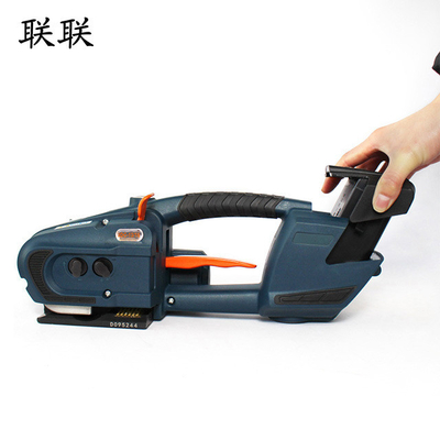 JDC13 16 Strapper Máquina de enrolar de palletos semiautomática de plástico PP PET com bateria