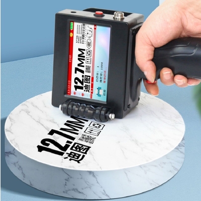 Impressora TIJ Impressora portátil de jato de tinta para couro plástico Impressora UV digital de jato de tinta PVC