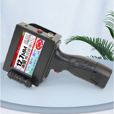Impressora TIJ Impressora portátil de jato de tinta para couro plástico Impressora UV digital de jato de tinta PVC
